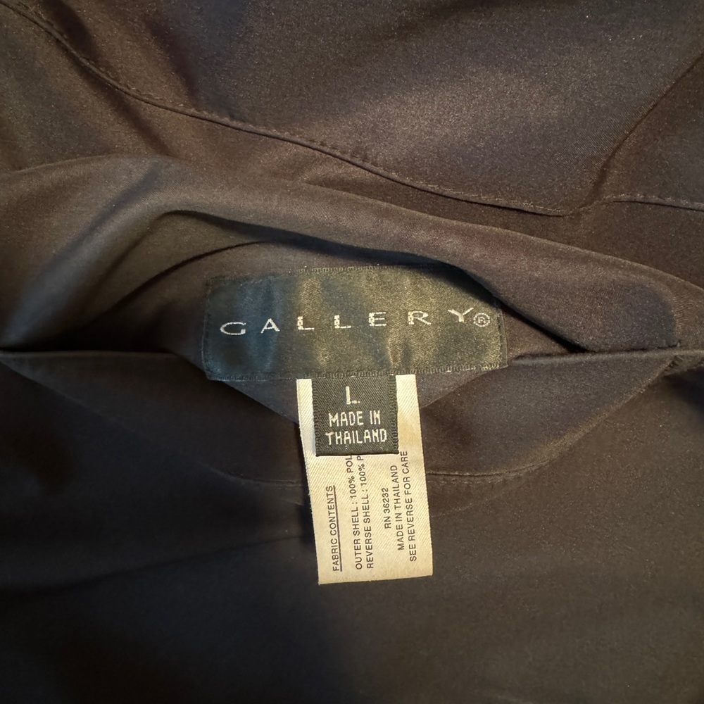 Reversible black/leopard print coat - Picture 3 of 5
